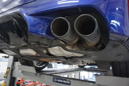 BMW F90 M5 배기음 정말 환상입니다! 중통 엔드 작업기 / 서울 동작
