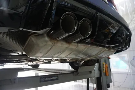 BMW G82 M4 컴페티션 컨버터블 ㅎㄷㄷ한 끝짱나는 팝콘배기음 / 서울 동작