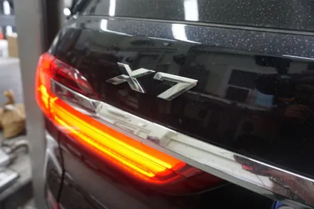 BMW X7 40i 배기 튜닝 아주 화끈하게 배기음 키웠습니다. 중통 앤드 가변 배기 세팅 / 서울 동작