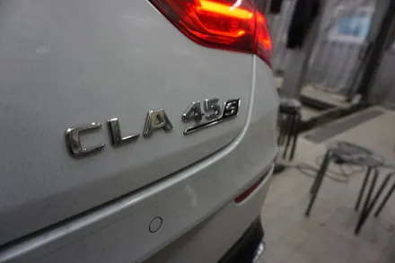 벤츠 CLA45 S AMG 배기 튜닝 가장 강력하고 멋스럽게! 중통 엔드 사운드 증폭 / 서울 동작