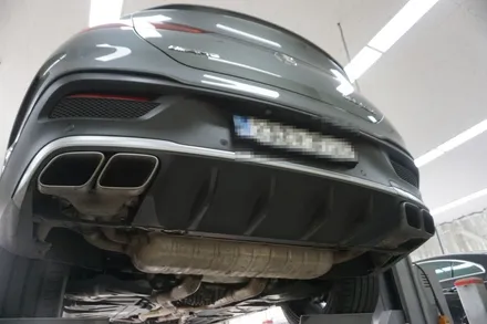 벤츠 GLE63 S AMG 쿠페 배기 튜닝 살벌한 호랑이 8기통 배기음 완성! / 서울 동작구