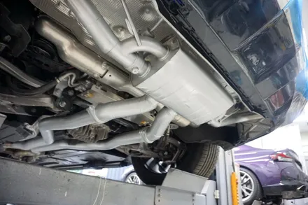 벤츠 GLS600 마이바흐 럭셔리 명품 배기음 입히기 가변 배기 튜닝 진행하였습니다. / 서울 동작구