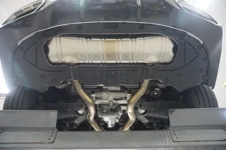 BMW M850i 시그니처 배기 튜닝 중통 보펜 모듈 작업을 완료하였습니다. / 서울 동작구