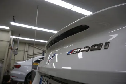 BMW Z4 M40i 배기 튜닝 환상적 팝콘을 심어 드렸습니다! 중통 엔드 보펜 모듈 작업 / 서울 동작구