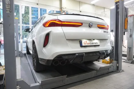 BMW X6 M 컴페티션 8기통 고성능 괴물 배기음 완성하였습니다! / 서울 동작구