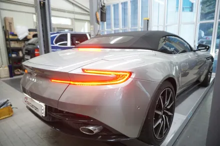 애스턴마틴 DB11 럭셔리 배기음 증폭 튜닝 엔드 머플러 작업 진행하였습니다. / 서울 동작구