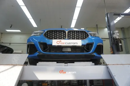 BMW M235i 배기 튜닝 구조변경NO 브릴란테 가변 배기 작업하였습니다. / 서울 동작구