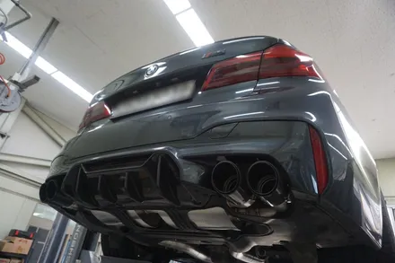 BMW F90 M5 배기 튜닝 브릴란테 가변 배기 시스템 장착 구조변경X / 서울 동작구