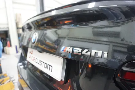 BMW M240I 배기 튜닝 50% 이상 증폭, 굵직한 스포티한 배기음 완성하였습니다! / 서울 동작구