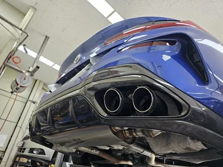 BMW M850i 브릴란테 가변 배기, 카본 머플러 팁 장착 / 서울 동작