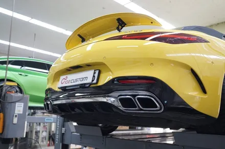 SL 63 AMG - V8 사운드 완벽 업그레이드, 중통 모듈 작업기 / 서울 동작