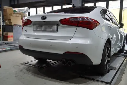 K3 배기튜닝 매끈한 뒤태를 완성하는 카본 머플러 팁 장착 / 서울 동작