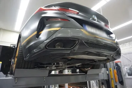 BMW 840i 황금색 포인트 멋스러운 골든 썬더 에디션 스포티한 배기음 완성하기! / 서울 동작