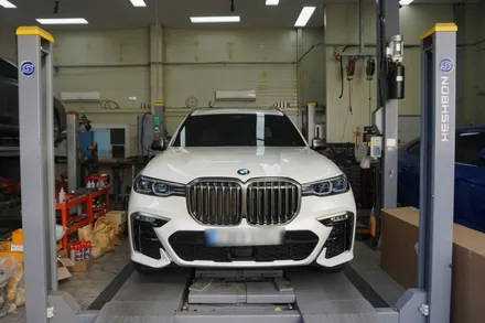 X7 M50i 필수 튜닝이죠? 웅장한 팝콘이 연출됩니다. 20% 사운드 증폭 / 서울 동작