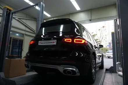 벤츠 GLB 35 AMG 배기 튜닝 중통 작업으로 배기음 20% 키워봤어요! / 서울 동작