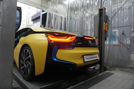 BMW i8  커스텀 제작으로 멋스러운 배기음 완성하였습니다. / 서울 동작