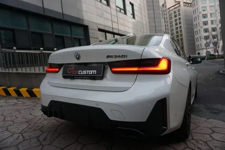 BMW M340i 페이스리프트 웅장한 배기 사운드가 연출됩니다. 30% 증폭 보펜 모듈 장착 / 서울 동작