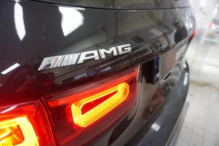 벤츠 GLB35AMG AMG 답게 완성하는 배기 튜닝 중통 엔드 블랙 듀얼 머플러팁 작업기 / 서울 동작
