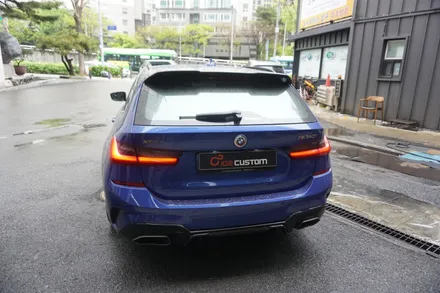 BMW M340i 투어링 배기 튜닝 3-40% 배기 사운드 증폭 아주 강력합니다! / 서울 동작구
