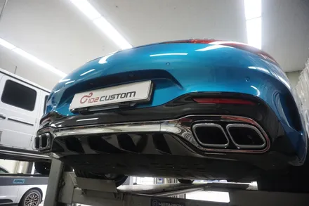 신형 벤츠 SL63AMG 로드스터 배기 튜닝 호랑이 배기음 완성하기! / 서울 동작구