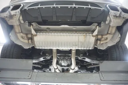벤츠 GLC63 S AMG 배기 튜닝 중통 엔드 작업으로 호랑이 배기음 제대로 완성하였습니다. / 서울 동작구