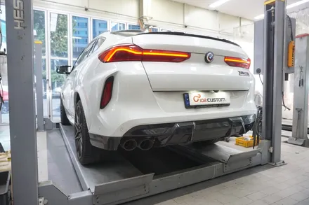 BMW X6 M 컴페티션 8기통 고성능 괴물 배기음 완성하였습니다! / 서울 동작구