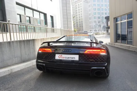 아우디 R8 배기음 튜닝 모듈 작업으로 사운드 증폭! 퍼포먼스 배기 사운드 완성하였습니다. / 서울 동작구