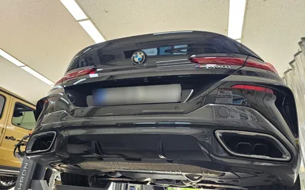 BMW M850i 배기 튜닝 브릴란테, 중통, 보펜 모듈 작업기 / 서울 동작구