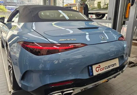 벤츠 SL 63 AMG 배기 튜닝 가변 모듈 작업으로 스포티함 완성하기! / 서울 동작