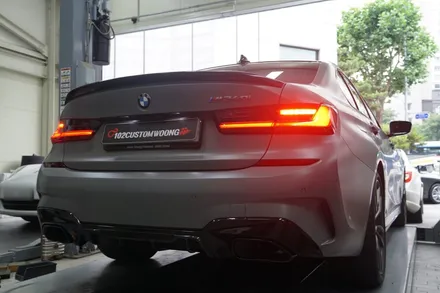 BMW M340i 팝콘이 ㅎㄷㄷㄷ,, 30% 이상의 사운드 증폭 실현 / 서울 동작