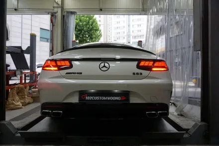 벤츠 S63AMG 쿠페 페이스리프트 호랑이 배기음 튜닝 / 서울 동작