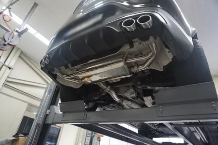 벤츠 GLC43AMG 페이스리프트 배기 튜닝 아미트릭스 배기 시스템 적용 / 서울 동작