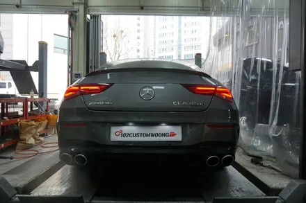 작지만 매서운 벤츠 CLA45 S AMG! 팝콘 배기음 챙기세요! / 서울 동작