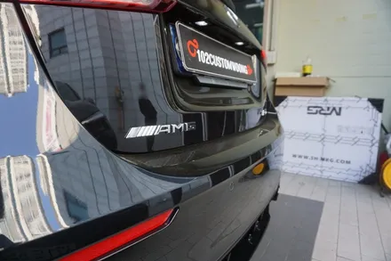 벤츠 A45AMG 스포티한 배기음은 중통 작업이면됩니다^^! / 서울 동작