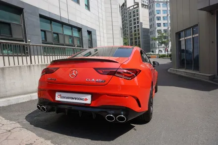 벤츠 CLA 45 S AMG 파워가 넘치는 배기음으로 세팅 완료 / 서울 동작