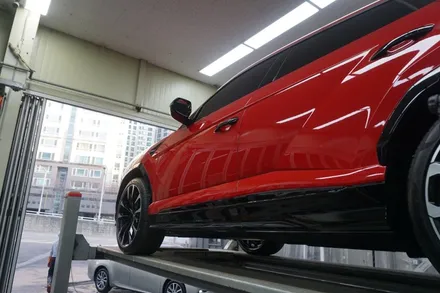 람보르기니 우루스 필수 배기 튜닝 V8 배기 사운드 엔드 개조 3-40% 가변 모듈 장착하였습니다 / 서울 동작