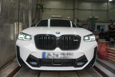 BMW X4 M 컴페티션 시그니처 배기 튜닝 중통, 보펜 모듈이면 충분합니다! / 서울 동작
