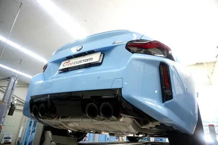 신형 BMW G87 M2 살벌한 팝콘 배기음 완성하는 배기 튜닝! / 서울 동작구