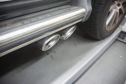 벤츠 W464 G63AMG 배기 튜닝, 완벽한 V8 배기음 완성하였습니다. / 서울 동작구