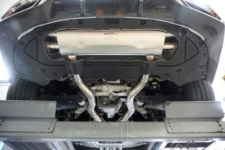 BMW M850i 배기 튜닝 구조변경 면제 브릴란테 가변 시스템 적용 / 서울 동작구