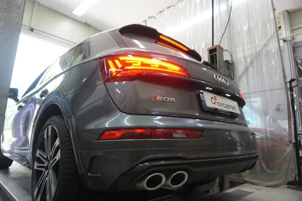 아우디 SQ5 배기 튜닝 스포티한 배기음을 원하신다면 이 작업이면 됩니다! / 서울 동작구