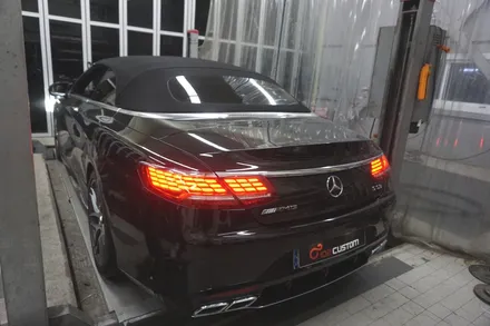 벤츠 W222 S63AMG 카브리올레 천둥 호랑이 AMG 배기음 완성하였습니다. / 서울 동작구