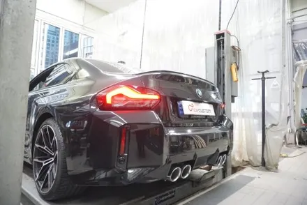 BMW G87 M2컴페티션 짜릿하고 확실한 팝콘 배기음 튜닝 완성하였습니다. / 서울 동작구