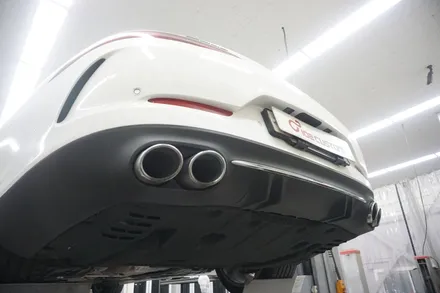 벤츠 GT43AMG 배기 튜닝 강력한 버블 팝콘 배기음 완성시켰습니다! / 서울 동작구