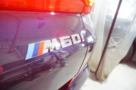 BMW X6 M60i 8기통 묵직한 배기음 튜닝 중통, ASR 가변 모듈 작업 / 서울 동작구