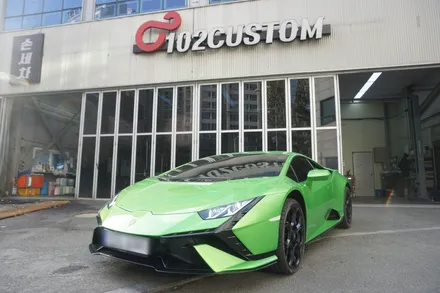 람보르기니 우라칸 테크니카 배기 튜닝 카프리스토 가변 모듈 작업 / 서울 동작구