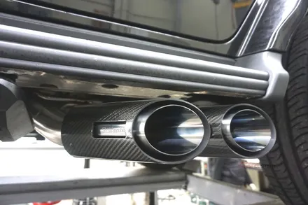 벤츠 W464 G63AMG 배기 튜닝 구조변경X 브릴란테 가변 배기 튜닝 진행하였습니다. / 서울 동작구