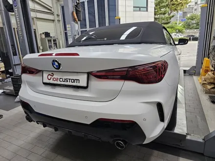 BMW 420i 컨버터블 페이스리프트 배기음 튜닝 브릴란테 가변 배기 작업 진행하였습니다. / 서울 동작