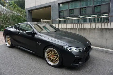 BMW M8 컴페티션 도로위 후덜덜한 초강력 팝콘 V8 배기음 / 서울 동작