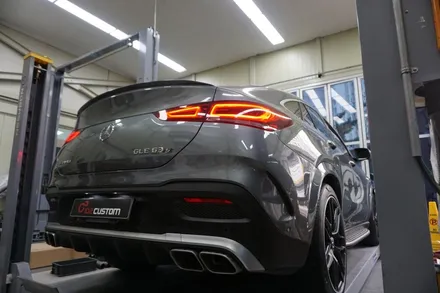 벤츠 GLE63 S AMG 쿠페 배기 튜닝 살벌한 호랑이 8기통 배기음 완성! / 서울 동작구